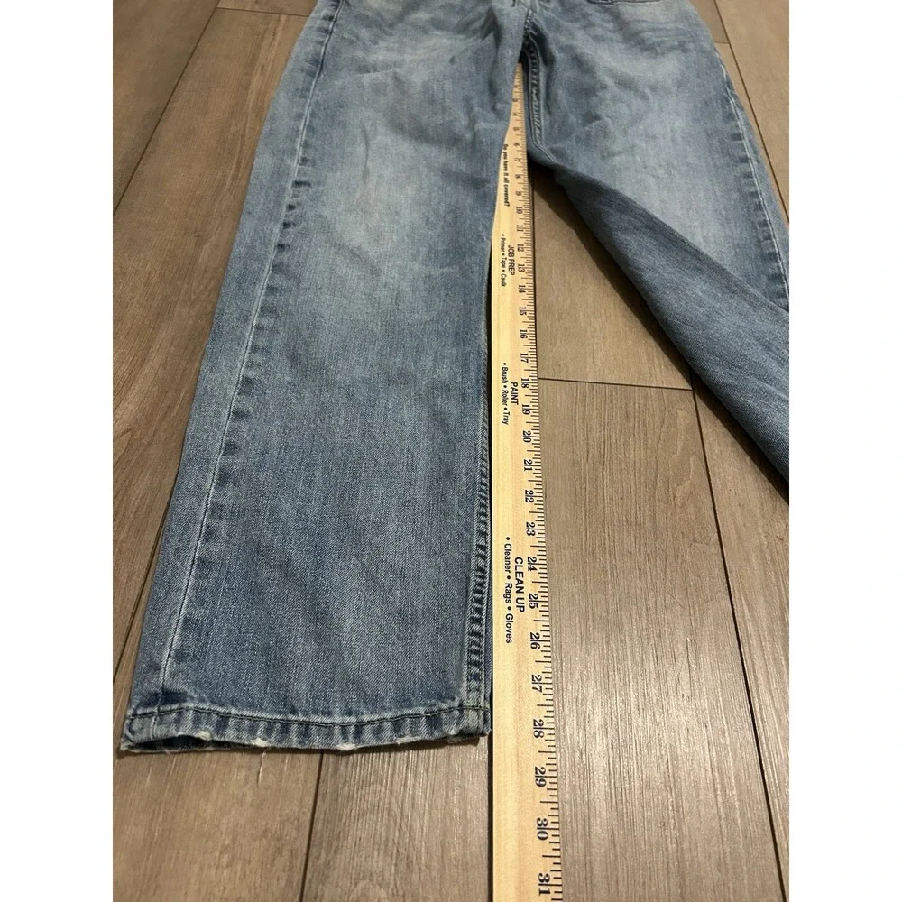 Levi's 505 Men's Cotton Denim Jeans Light Stonewash, Size 34x30